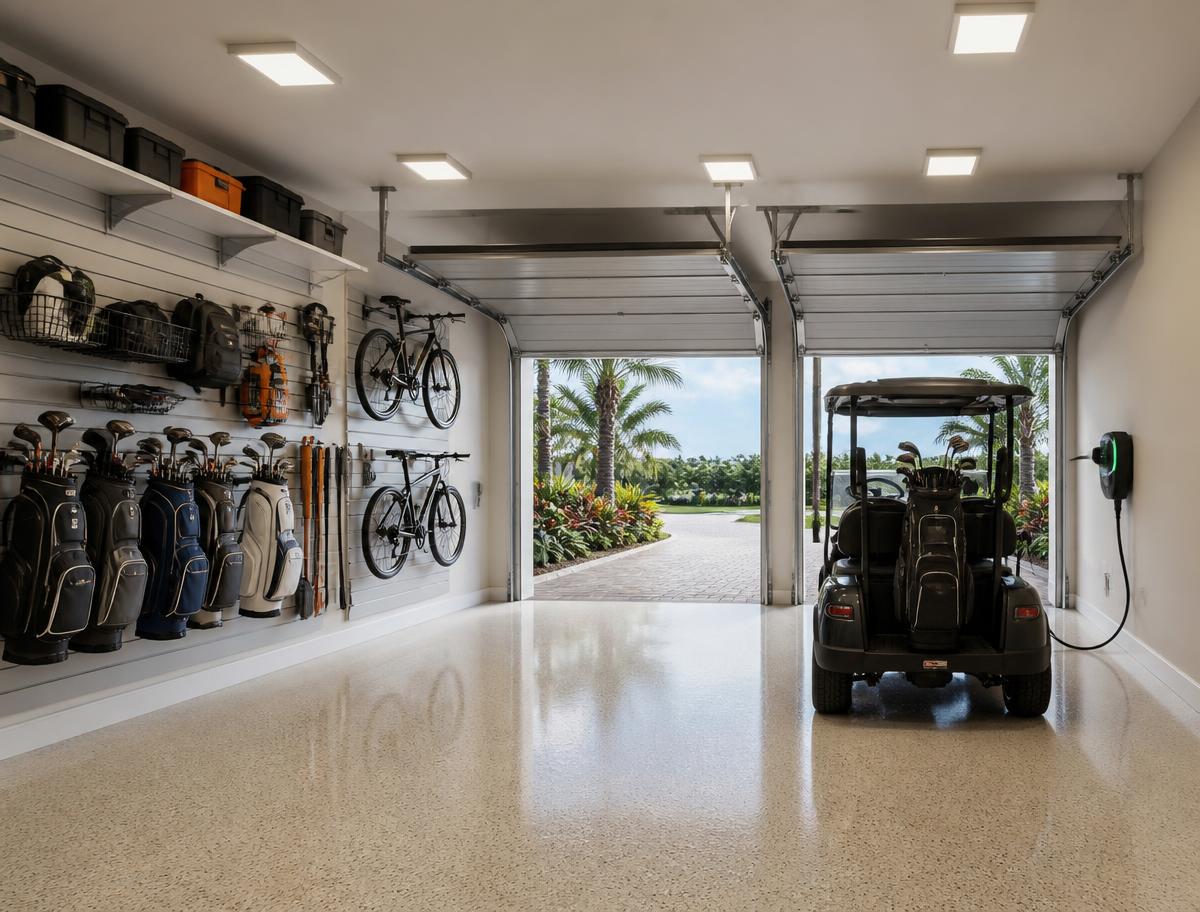 Golf & Adventure Garage garage rendering